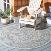 Courtyard CY8680 UV & Stain Resistant Non-Shedding Power Loomed Indoor/Outdoor Rugs - Safavieh - 2 of 4