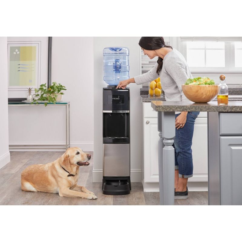 Primo Deluxe Freestanding Water Dispenser with Pet Station - Black, 5 of 6