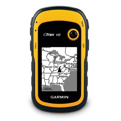 Yellow Garmin Geko 101 Waterproof Hiking GPS