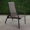 Courtyard Casual Santa Fe Alum Sling Reclining Chair Set of 2 - 2 of 4