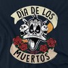 Women's Looney Tunes Daffy Duck Skulls Halloween T-Shirt, Navy, X Large - 2 of 4