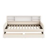 Luxystar Twin size Velvet Upholstered Platform Bed with Storage Shelves and 2 Drawers for Living Room - 4 of 4