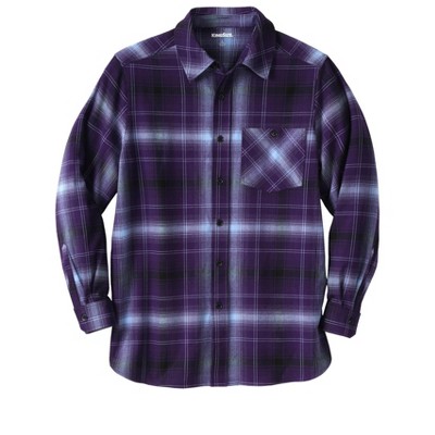 KingSize Men's Big & Tall Stretch Flannel Shirt