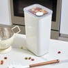 iDesign Extra Large Canister with Removable Pour Cap - Set of 2 - White - 3 of 4