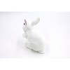 Collectible Wildlife Gifts | Rabbit, White, Museum Quality Plastic Animal, Toy,  Realistic Hand Painted Figure,  Model,   Gift,    4"   OK22-B618 - 4 of 4