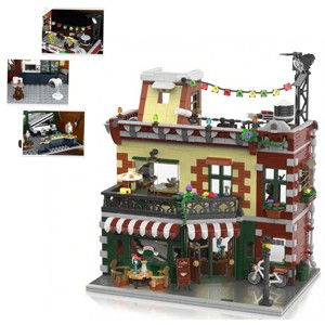 Insoon 1589 PCS City Cafe Shop Building Block Toy  for Adults and Kids Aged 10+ - 1 of 4