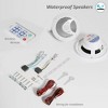 Pyle Marine Bluetooth MP3 Stereo Receiver & Waterproof Speaker Kit - Includes (2) 6.5" Speakers, CD Player, USB/SD Readers, FM Radio - 3 of 4