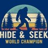 Men's Design By Humans Bigfoot - Hide And Seek World Champion By clickbong Tank Top - 2 of 2