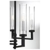 Savoy House Folsom 5 - Light Chandelier in  Matte Black/Polished Chrome - 3 of 4