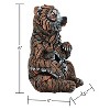 Adam & Friends Stone Resin Wilderness Statue Sculpture - 4 of 4
