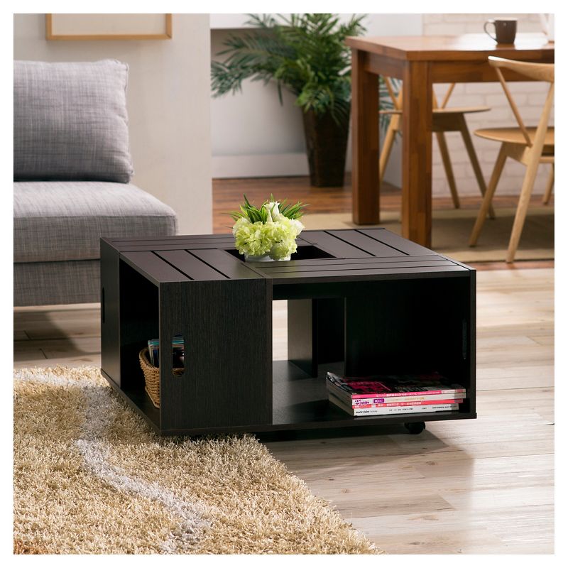 Roseline Modern Crate Box Inspired Coffee Table - HOMES: Inside + Out, 5 of 15