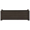 vidaXL Durable Raised Garden Bed - Mocha Polypropylene Planter - Large Capacity - Indoor/Outdoor - UV, Weather, and Frost Resistant - 21.1 Gallon - 3 of 4