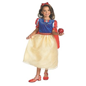 Girls' Disney Snow White Deluxe Costume - 1 of 1