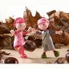 HABA Little Friends Lilli - 4" Dollhouse Toy Figure with Pink Hair - 2 of 4