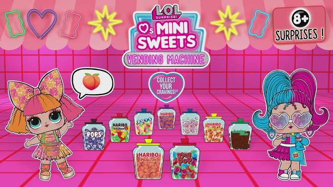 L.O.L. Surprise! Loves Mini Sweets Series 3 Vending Machine with 8 Surprises, 2 of 11, play video