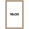 PosterPalooza | 18x30 Modern Bamboo Picture Frame, UV Acrylic, 5 Finishes - 2 of 4
