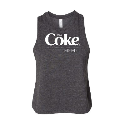 Women's - Coca-Cola - Drink Coke Enjoy Graphic Racerback Tank