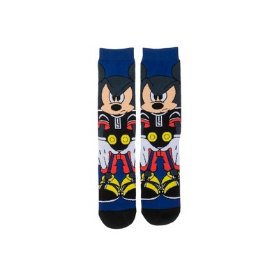 Kingdom Hearts Mickey 360 Character Crew Socks