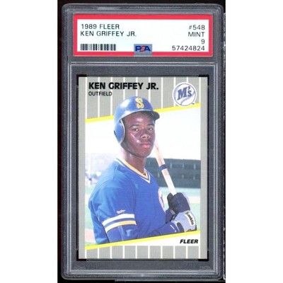 1989 Seattle Mariners Ken Griffey Jr. Rookie Fleer selling #548