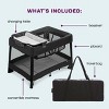 4moms Breeze Plus Playard Easy, One-Handed Setup with Removable Bassinet & Flip Changer - 2 of 4