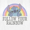 Women's Lilo & Stitch Follow Your Rainbow T-Shirt - 2 of 4