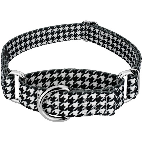 Houndstooth dog outlet collar