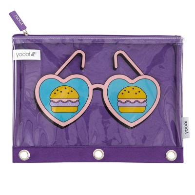 purple pencil case