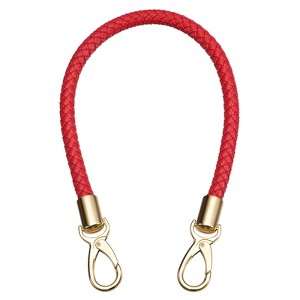 Unique Bargains PU Braided Soft Waterproof Women's Handbag Leather Purse Strap - 1 of 4