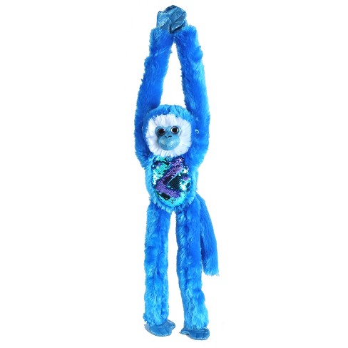 Blue stuffed deals monkey