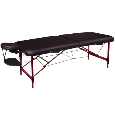 Master Massage 28" Zephyr Portable Massage Table, Black