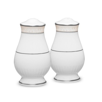 Noritake Montvale Platinum Salt & Pepper