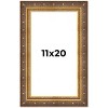 PosterPalooza | Museum Gold Picture Frame - UV Acrylic, Foam Board Backing, Hanging Hardware - 2 of 4