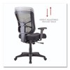 Alera Alera Elusion Series Mesh Mid-Back Swivel/Tilt Chair, Supports Up to 275 lb, 17.9" to 21.8" Seat Height, Black - 3 of 4