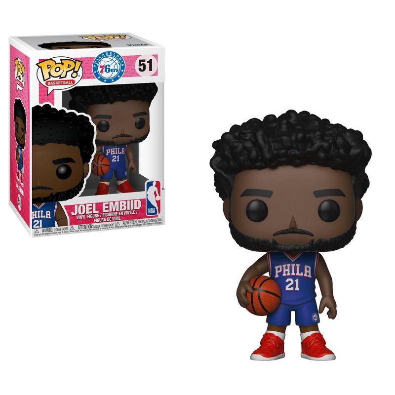 Funko POP! NBA Philadelphia 76ers - Joel Embiid, 1 of 2