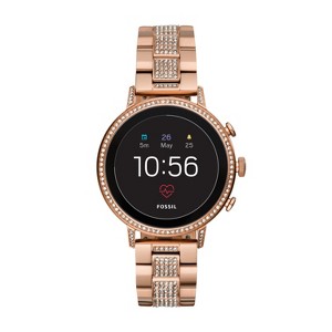 Fossil Gen 4 Smartwatch Venture HR 40mm - Rose Gold-Tone Stainless Steel with Glitz - 1 of 4