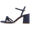 Journee Collection Womens Meryl Light Puff Strap Sandals - 2 of 4
