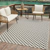 Rug Branch Maise Checkered Modern Indoor Outdoor Area Rug - 4 of 4