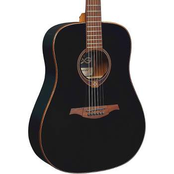 Lag Guitars Tramontane T118D-BLK Dreadnought Acoustic Guitar Black