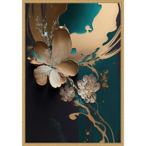 Amanti Art Azura Complement by Bella Eve Canvas Wall Art Print Framed - 1 of 4