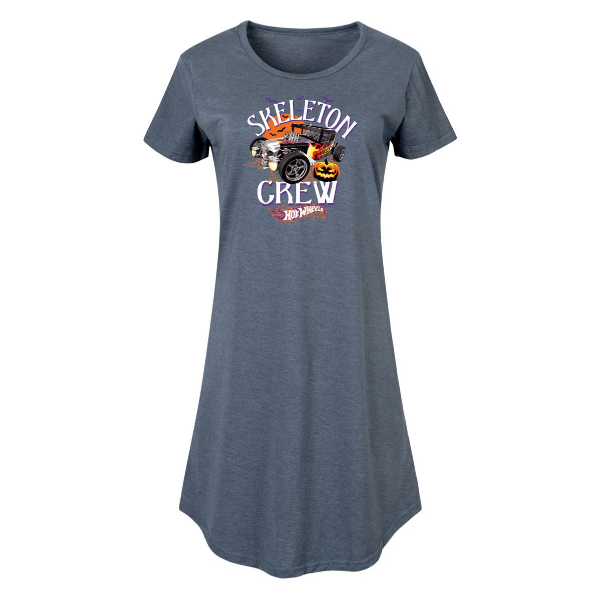 Women's - Hot Wheels - Halloween Graphic T-shirt Dress