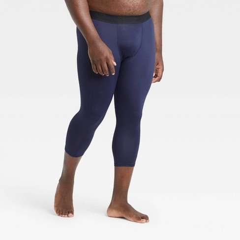 Men S Fitted 3 4 Tights All In Motion Target