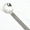 TOAKS Ultralight Long Handled Titanium Camping Spork with Polished Head - 3 of 4