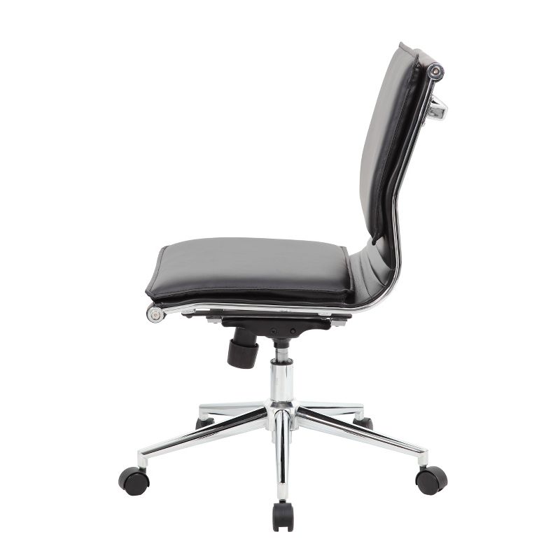 Contemporary Task Chair Black - Boss, 4 of 9