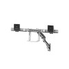 Ergotron 45-479-026 HX Wall Mount Dual Monitor Arm, Polished Aluminum, Up to 32" - 3 of 3