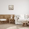 Stupell Industries Neutral Cotton Flower Painting Black Framed Floater Canvas Wall Art - 2 of 4