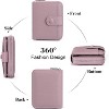 BEAFUP Small Wallet for Women - RFID Blocking Credit Card Holder Bifold Zipper Pocket Wallet with ID Window - 4 of 4