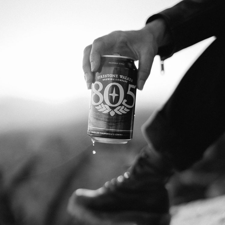 Firestone Walker 805 Cerveza Blonde Ale Beer with Lime - 12pk/12 fl oz Cans, 6 of 8