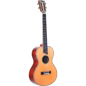 Mahalo Pearl Series Baritone Ukulele with Gig Bag Natural - 1 of 4