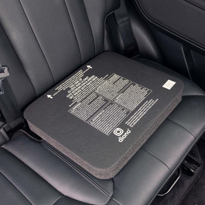 Diono Angle Adjuster Car Seat Leveler, Wedge Cushion, More Legroom for Rear-Facing Car Seats, Black, 3 of 11