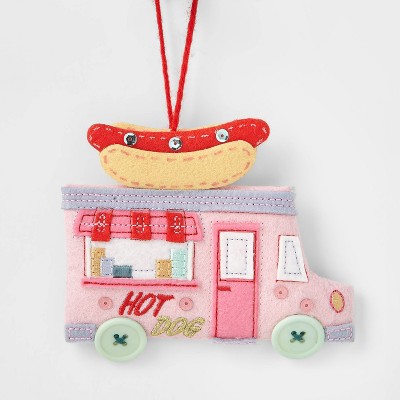 Hot Dog Food Truck Christmas Tree Ornament - Wondershop™